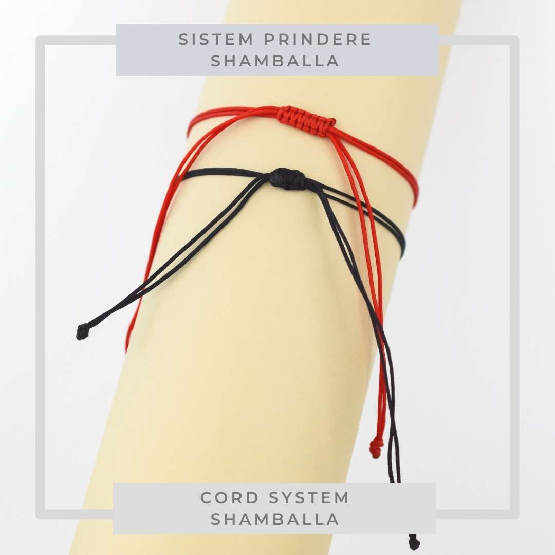 Bratara din portelan - Born to travel - red