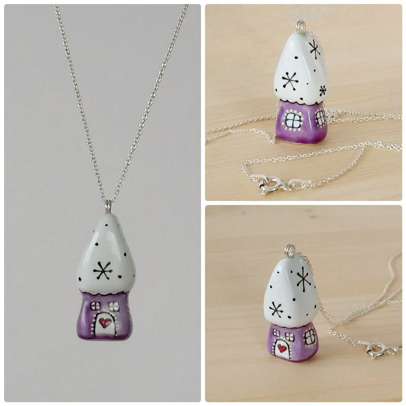 Casuta din portelan-Colectia Winter