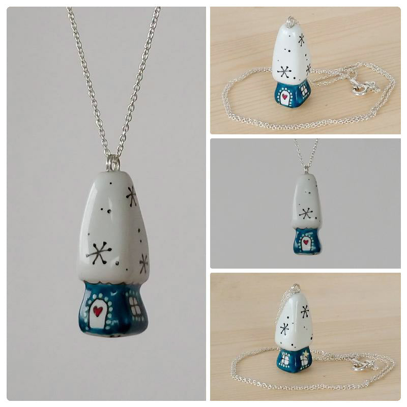 Casuta din portelan-Colectia Winter