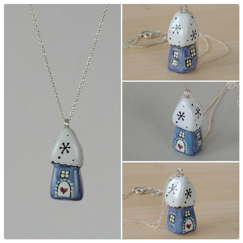 Casuta din portelan-Colectia Winter