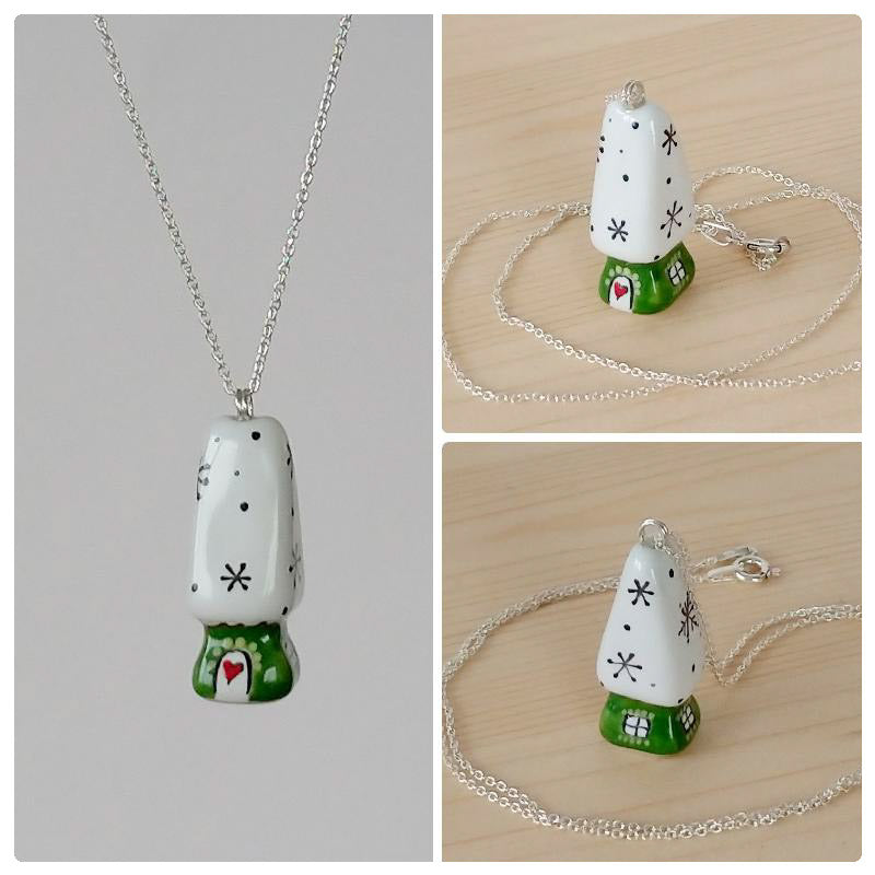 Casuta din portelan-Colectia Winter