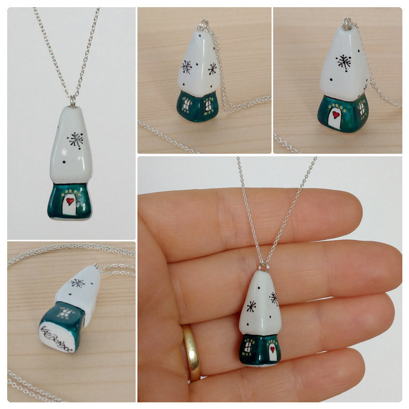 Casuta din portelan-Colectia Winter