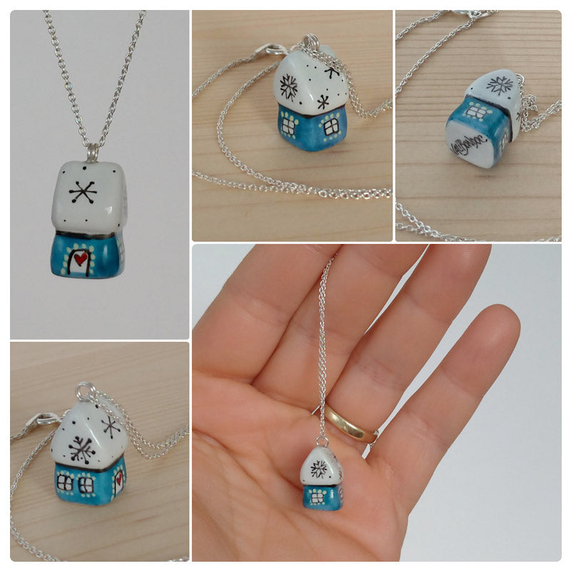 Casuta din portelan-Colectia Winter