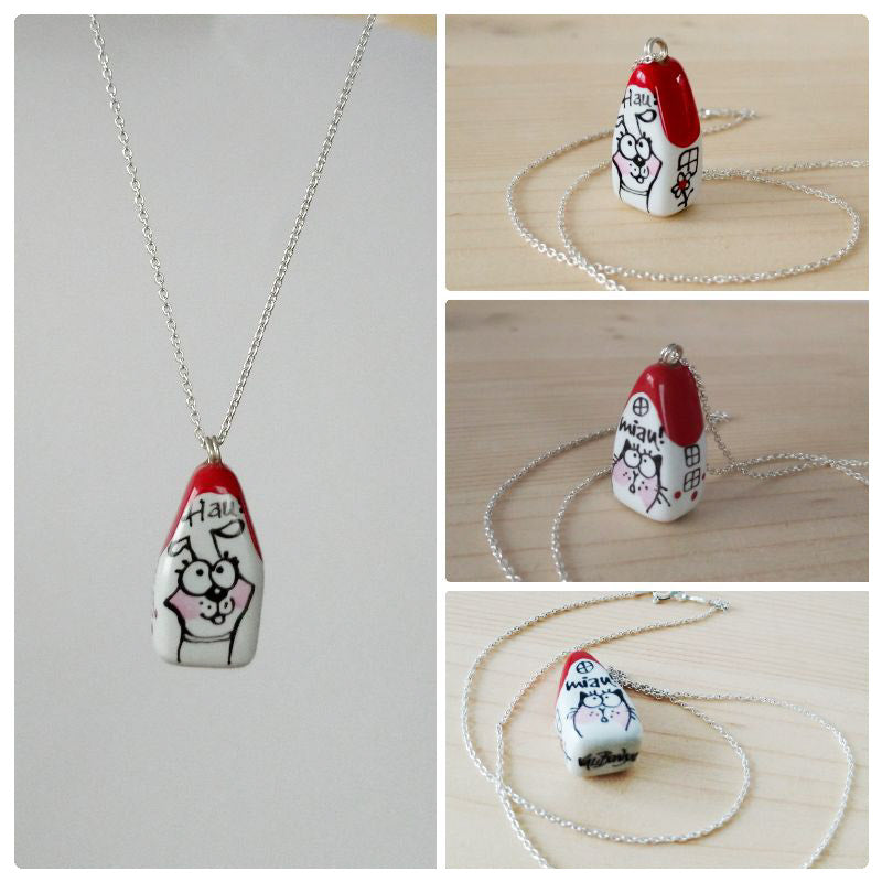 Casuta din portelan-Colectia Meow