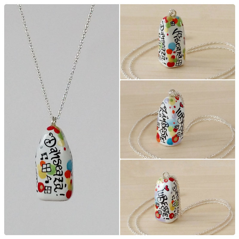 Casuta din portelan-Colectia Words