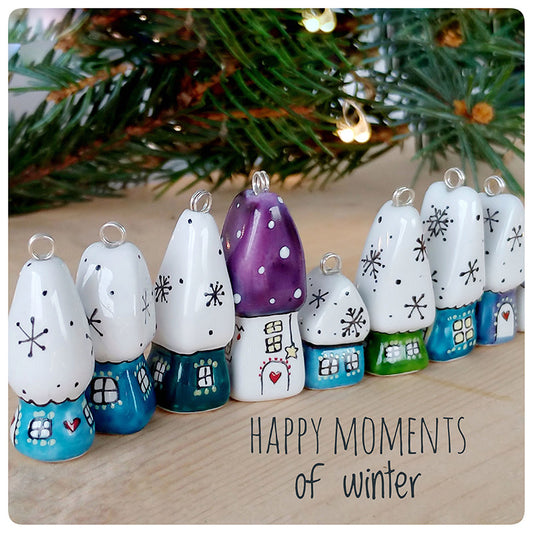 Casuta din portelan-Colectia Winter