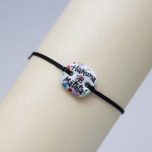 Bratara din portelan - Hakuna matata