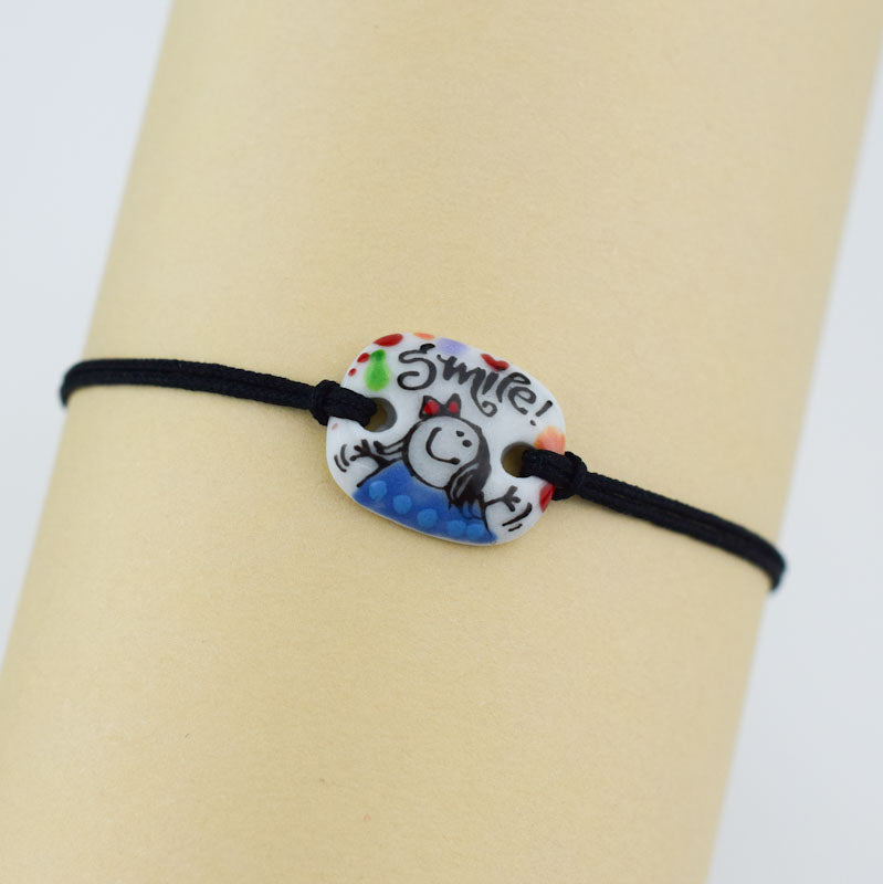 Bratara din portelan - Smile