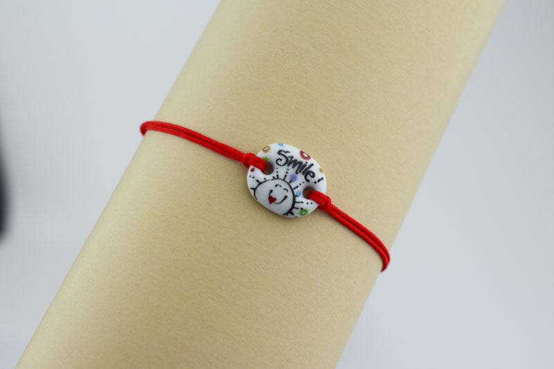 Bratara din portelan - Smile s1