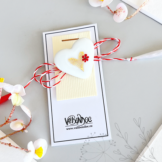 Inimioara cu floricica